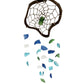 Sea Glass Dream Catcher Wind Chime