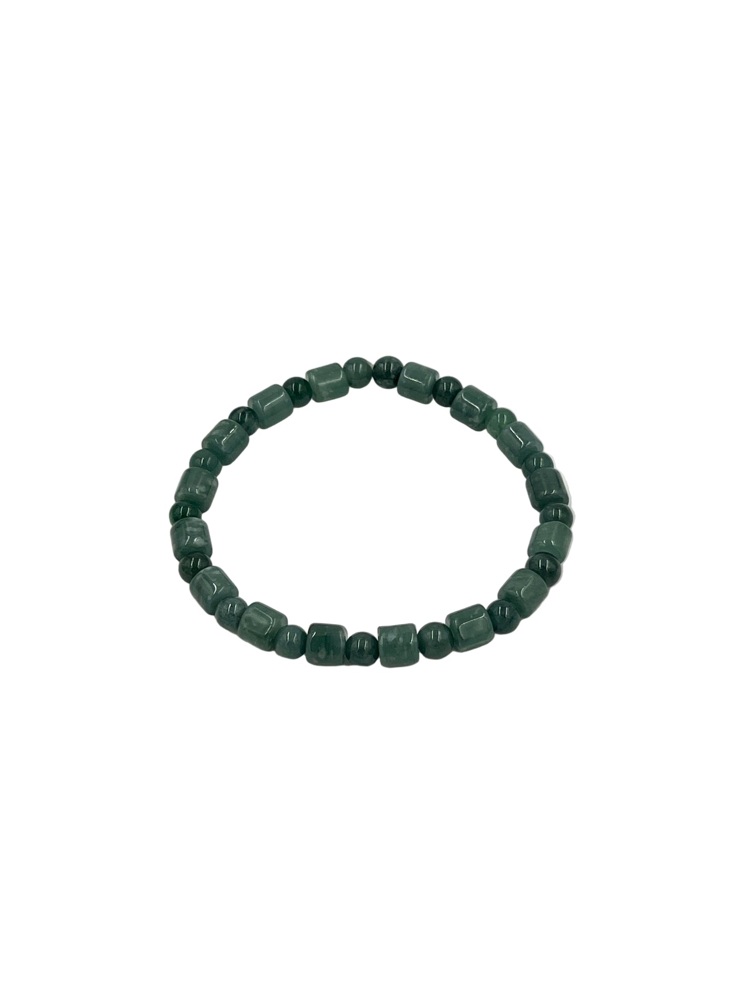 Jade Tube Beaded Bracelets