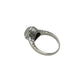 Sterling Silver Moonstone Royal Ring