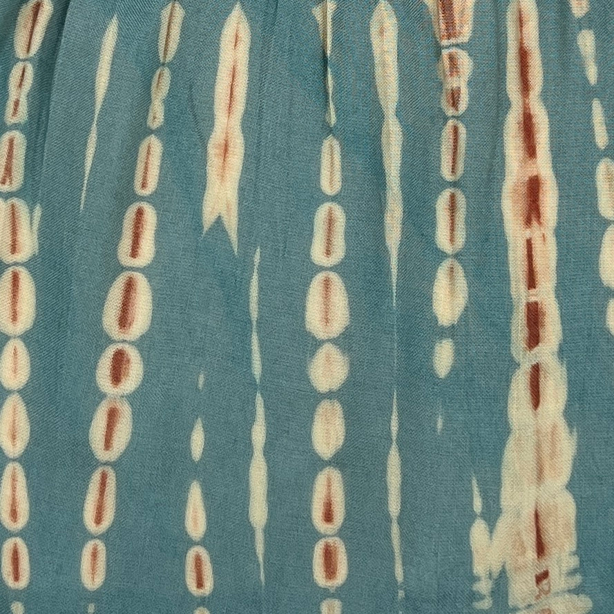 Tie Dyed Striped Corset Top