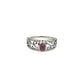 Pink Tourmaline Filigree Ring