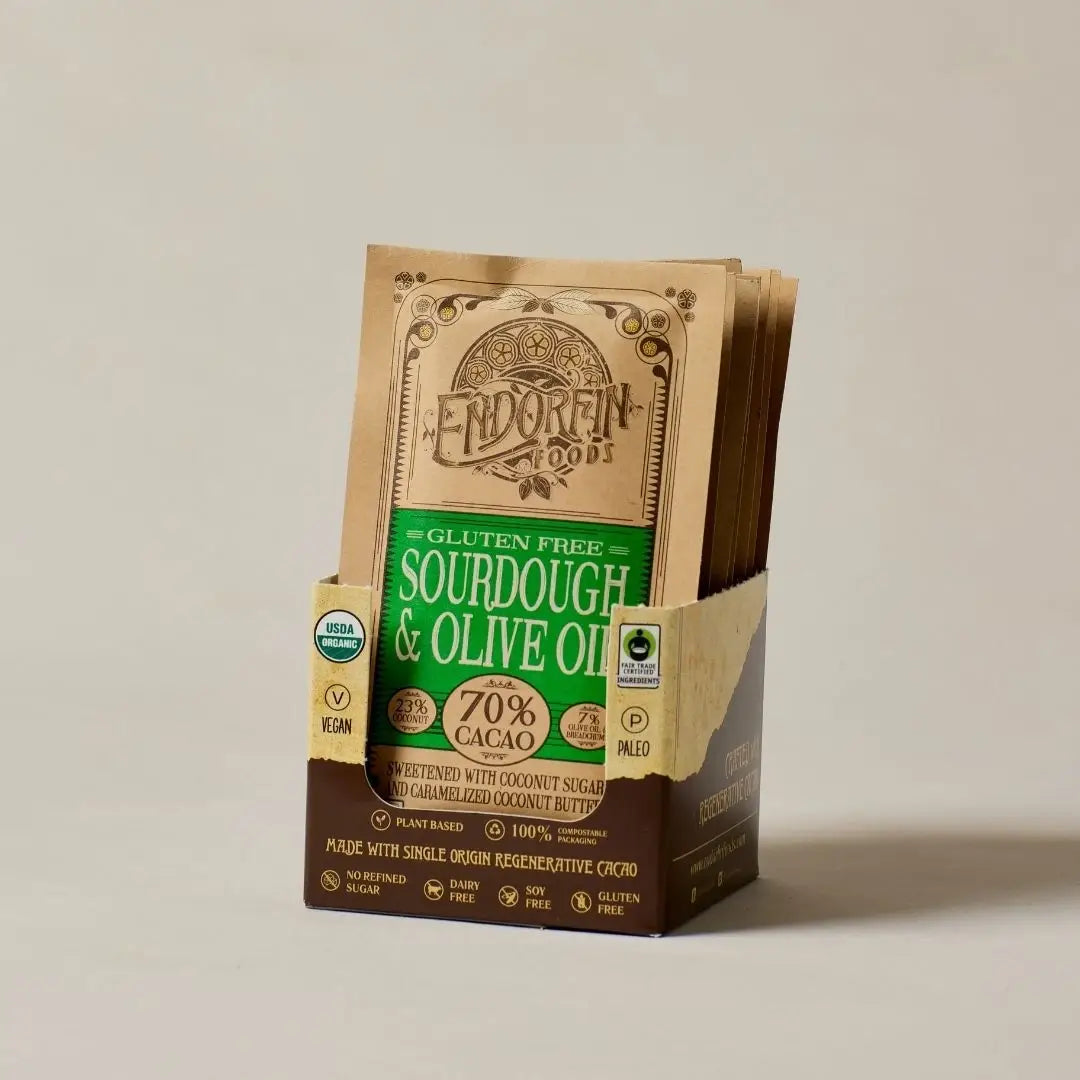Sourdough & Olive Oil Chocolate Bar - 70% Cacao