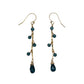 London Blue Topaz Gold Filled Earrings
