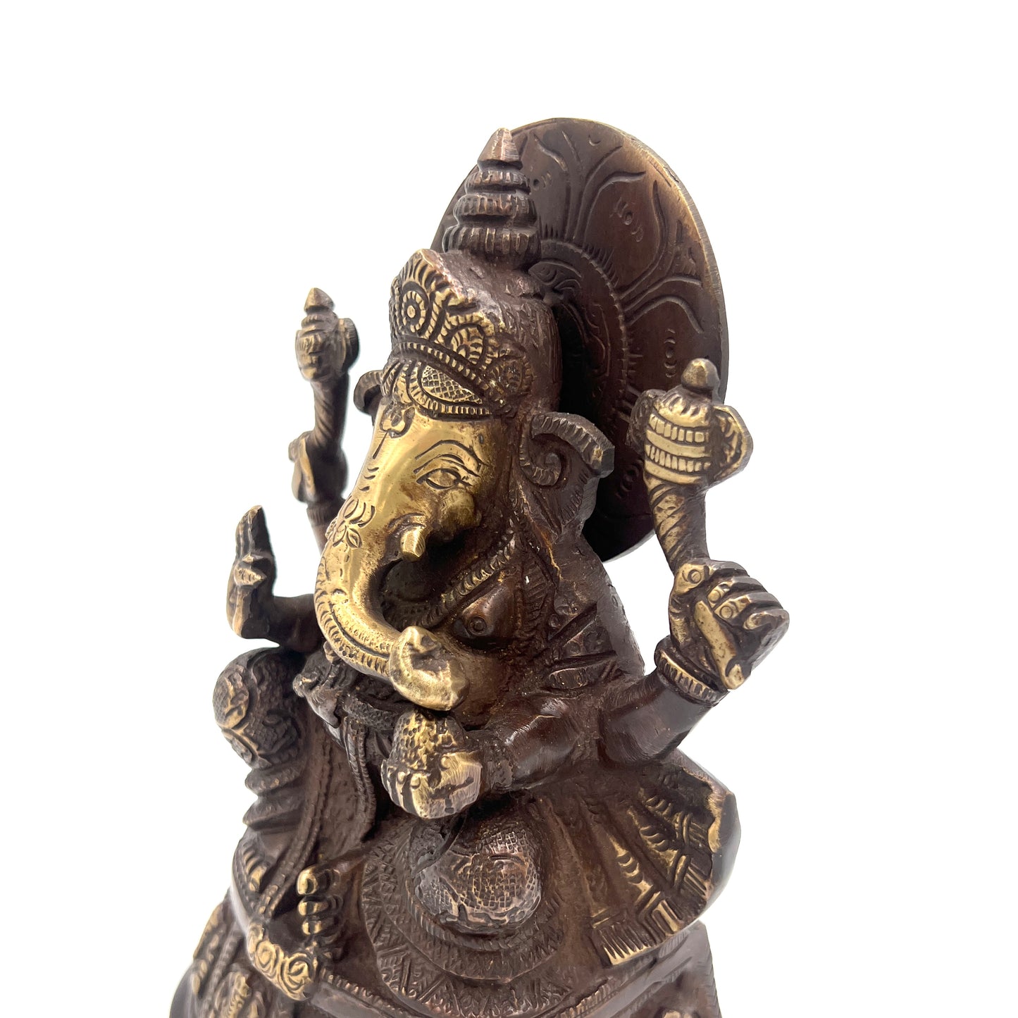 Hand Finished Brass Ganesh Statues