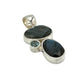 Silver Labradorite Faceted Pendants