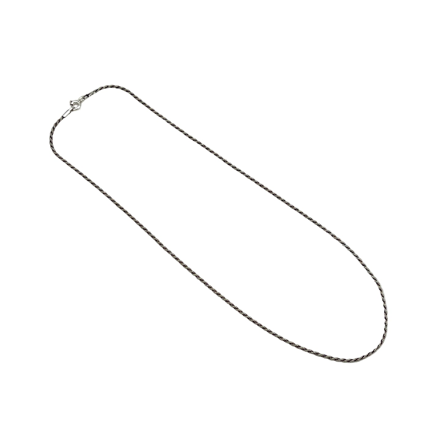 Sterling Thai Twisted Rope Chains