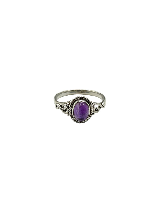 Swirl Gemstone Rings