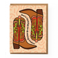 Kickass Cowboy Boot Congratulations Card