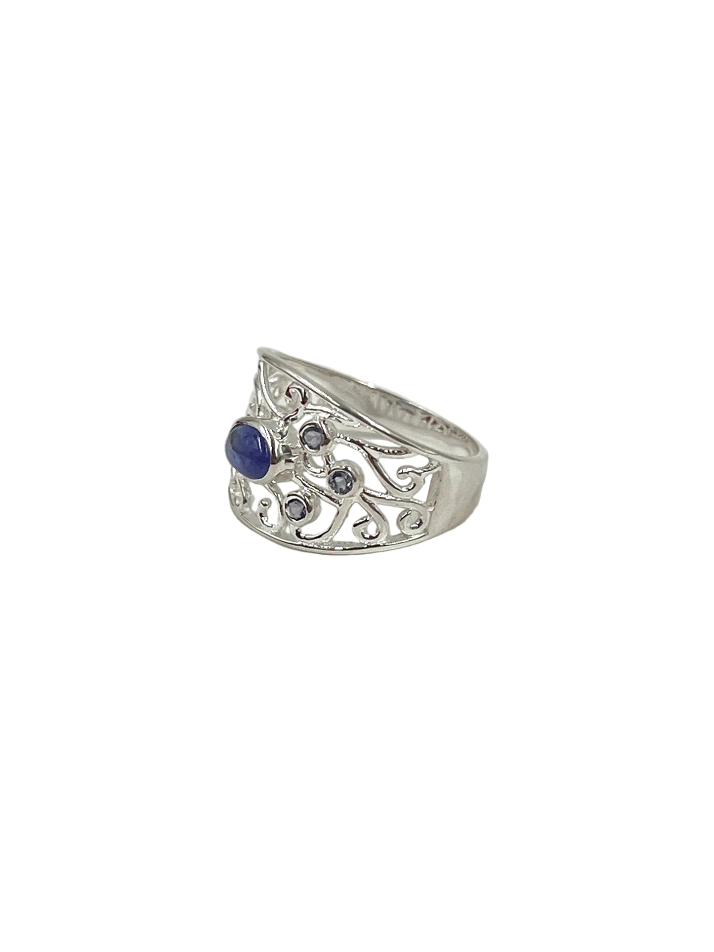 Filigree Tanzanite Ring