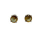 Silver Zultanite Circle Studs