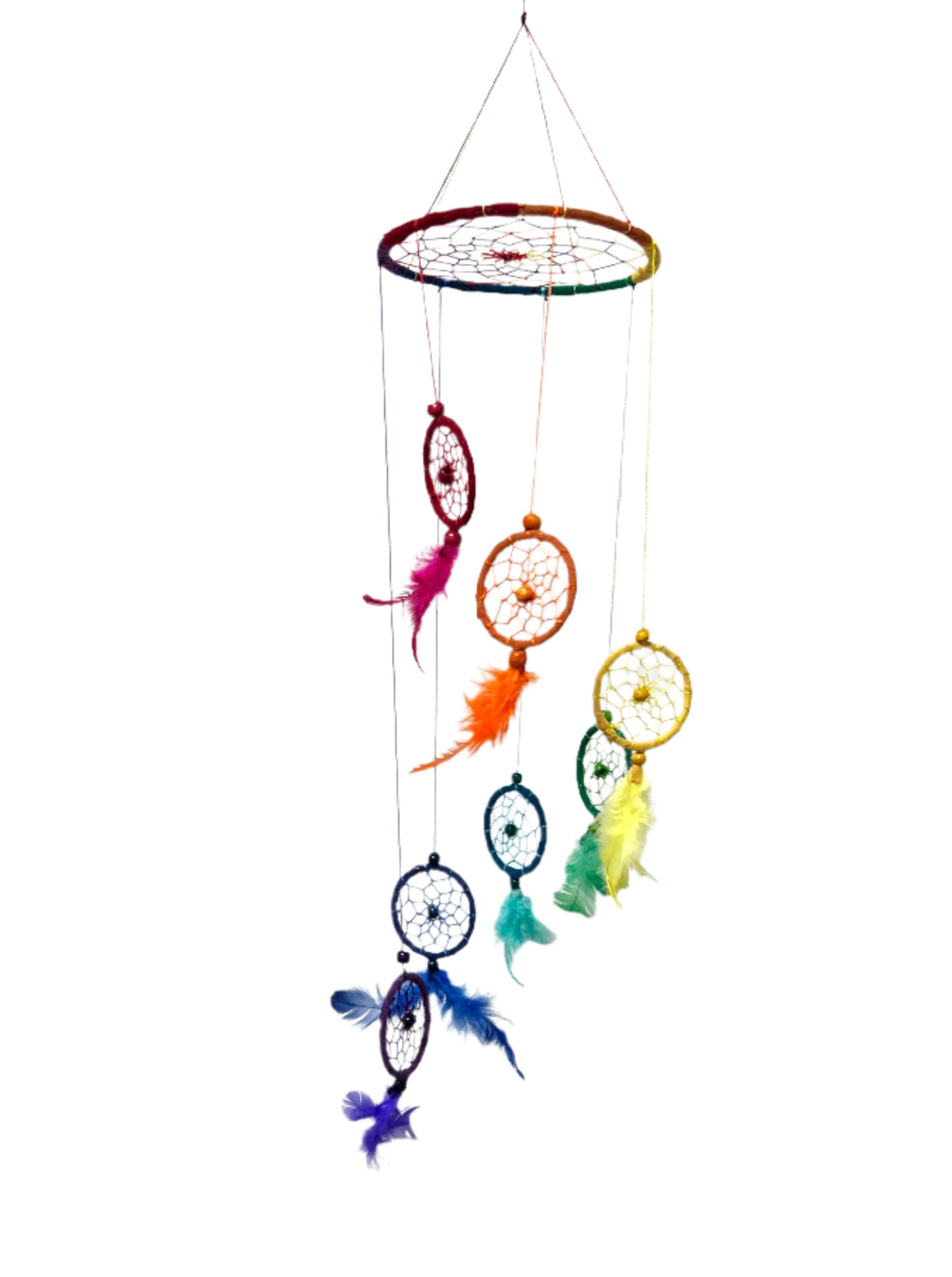 Dream Catcher Rainbow Mobile