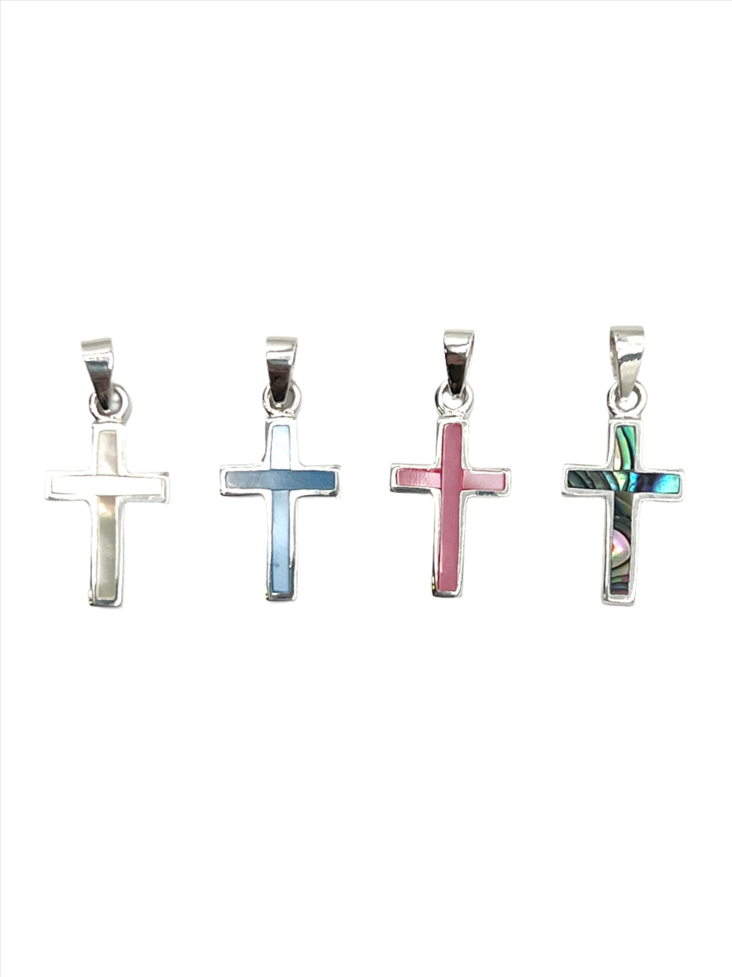 Shell Cross Pendants