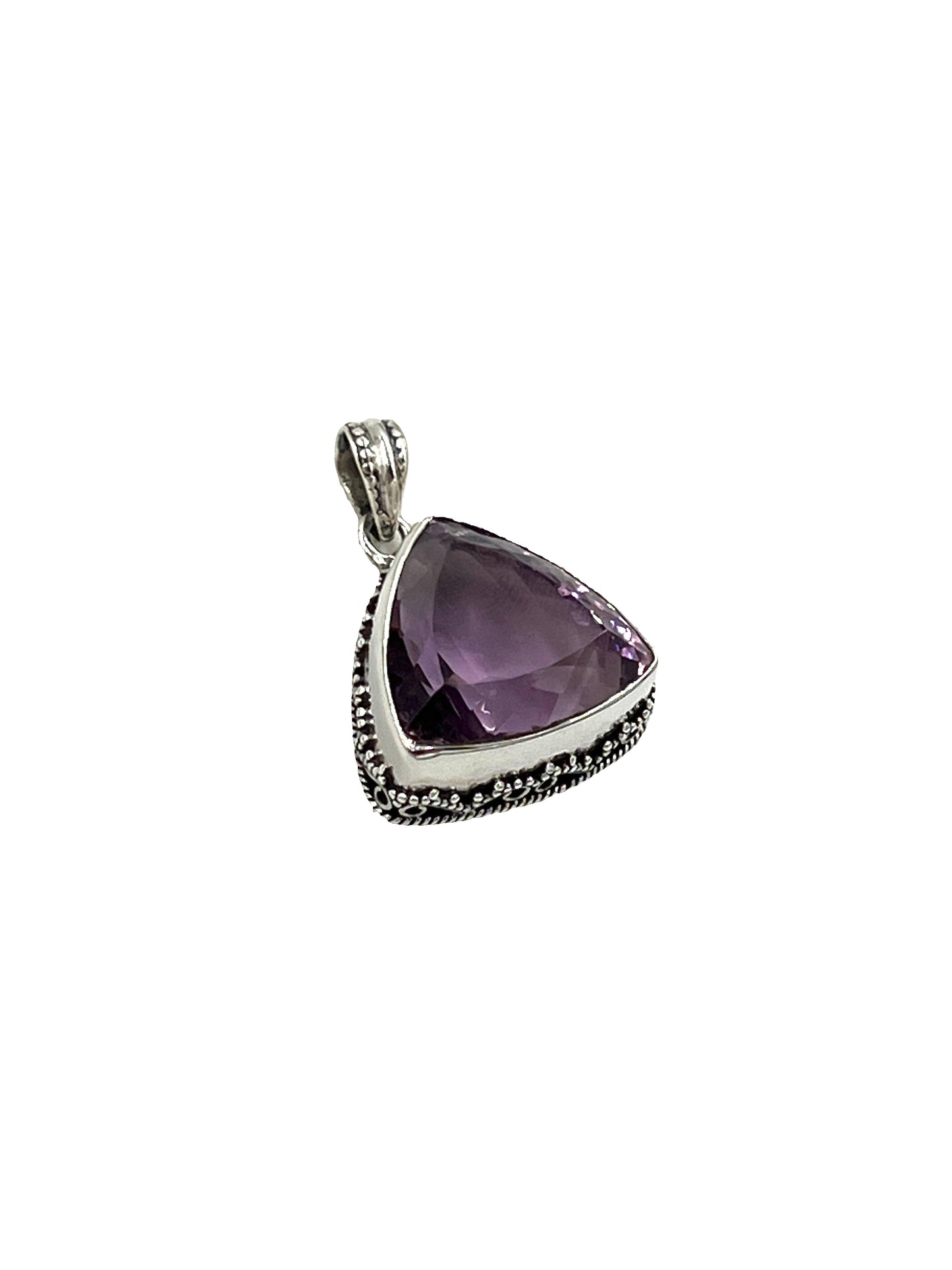 Silver Amethyst Pendants