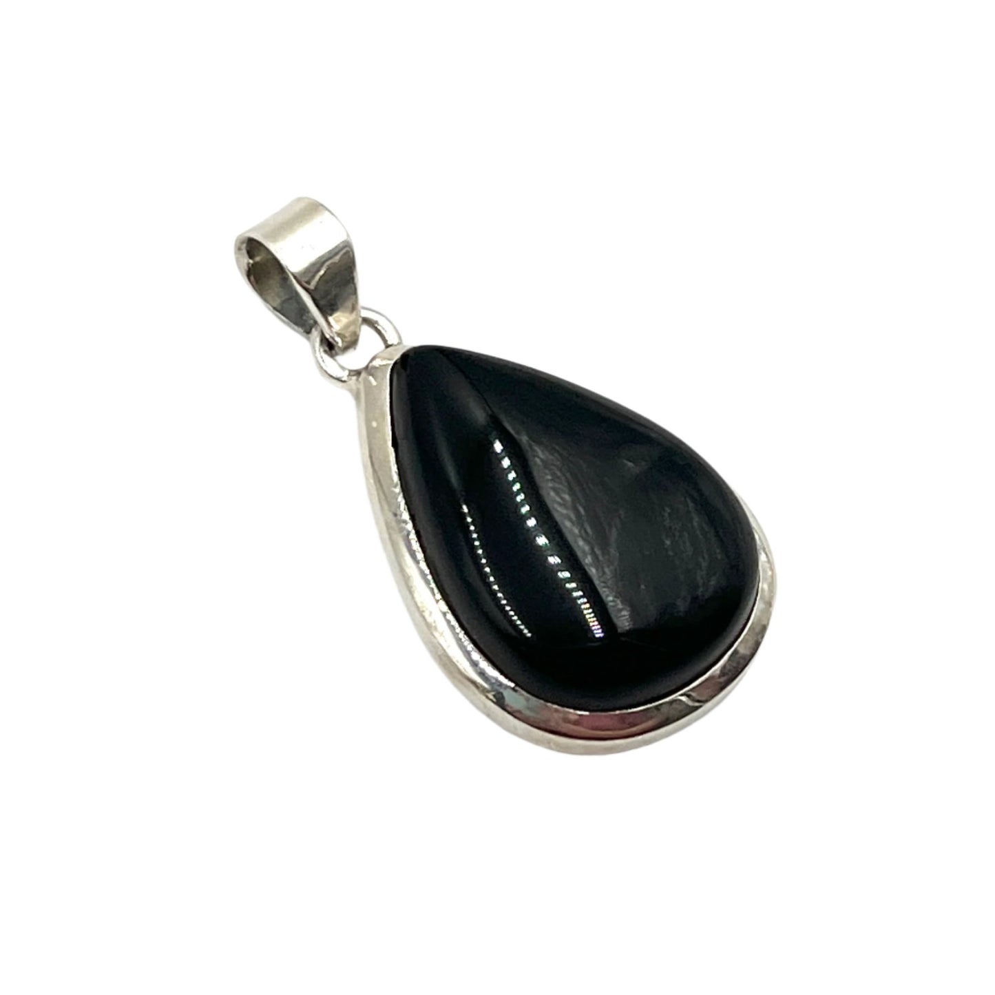 Sterling Silver Onyx Pendants