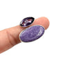 Sterling Silver Amethyst & Charoite Rings