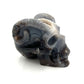 Druzy Agate Skull with Horns