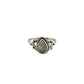 Teardrop Labradorite Ring