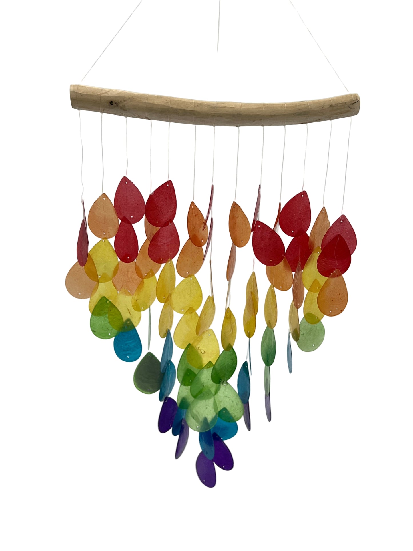 Rainbow Shell Wind Chimes