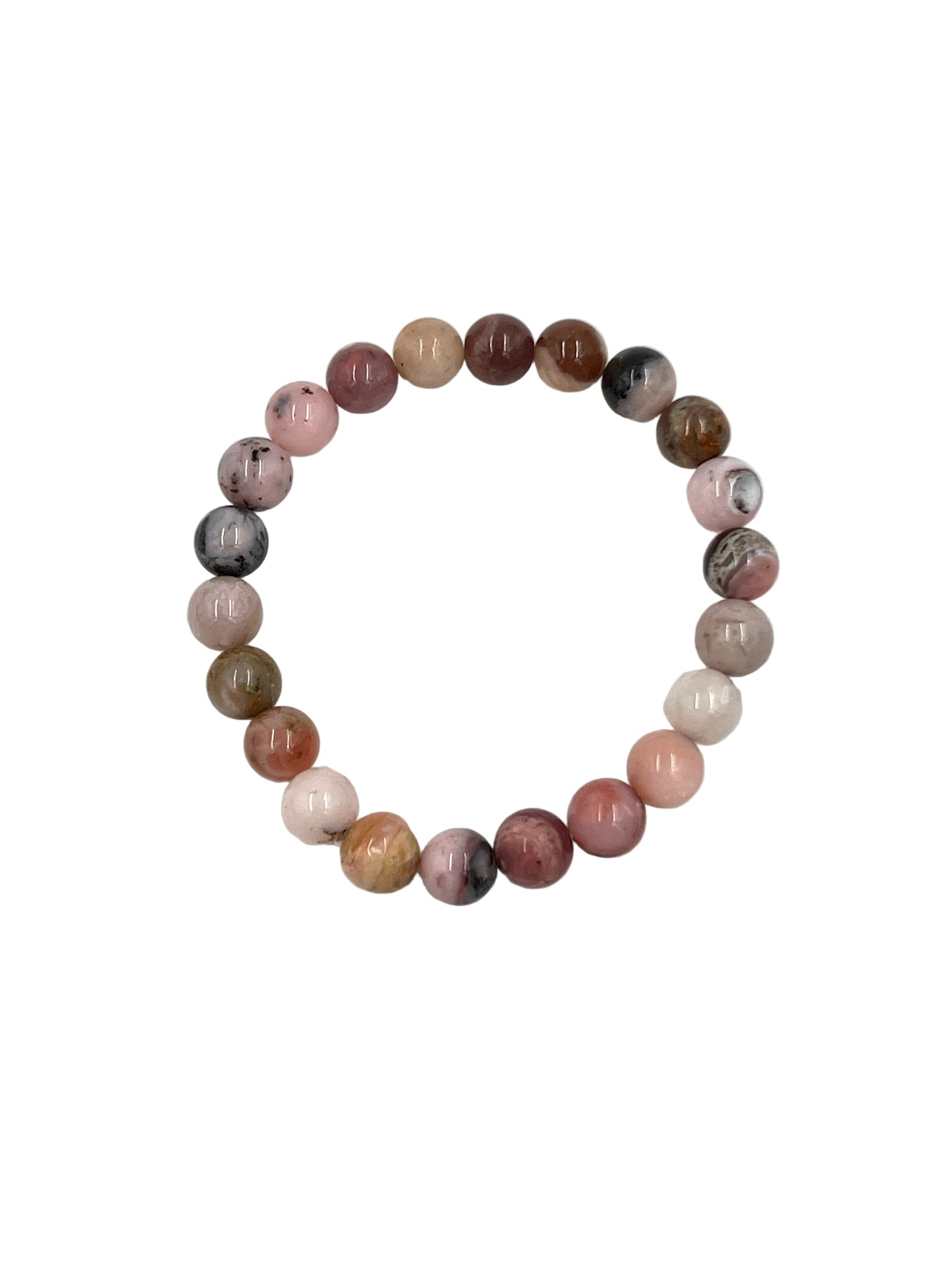 Pink Opal Stretchy Bracelets