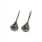 Sterling Silver Teardrop Hook Earrings