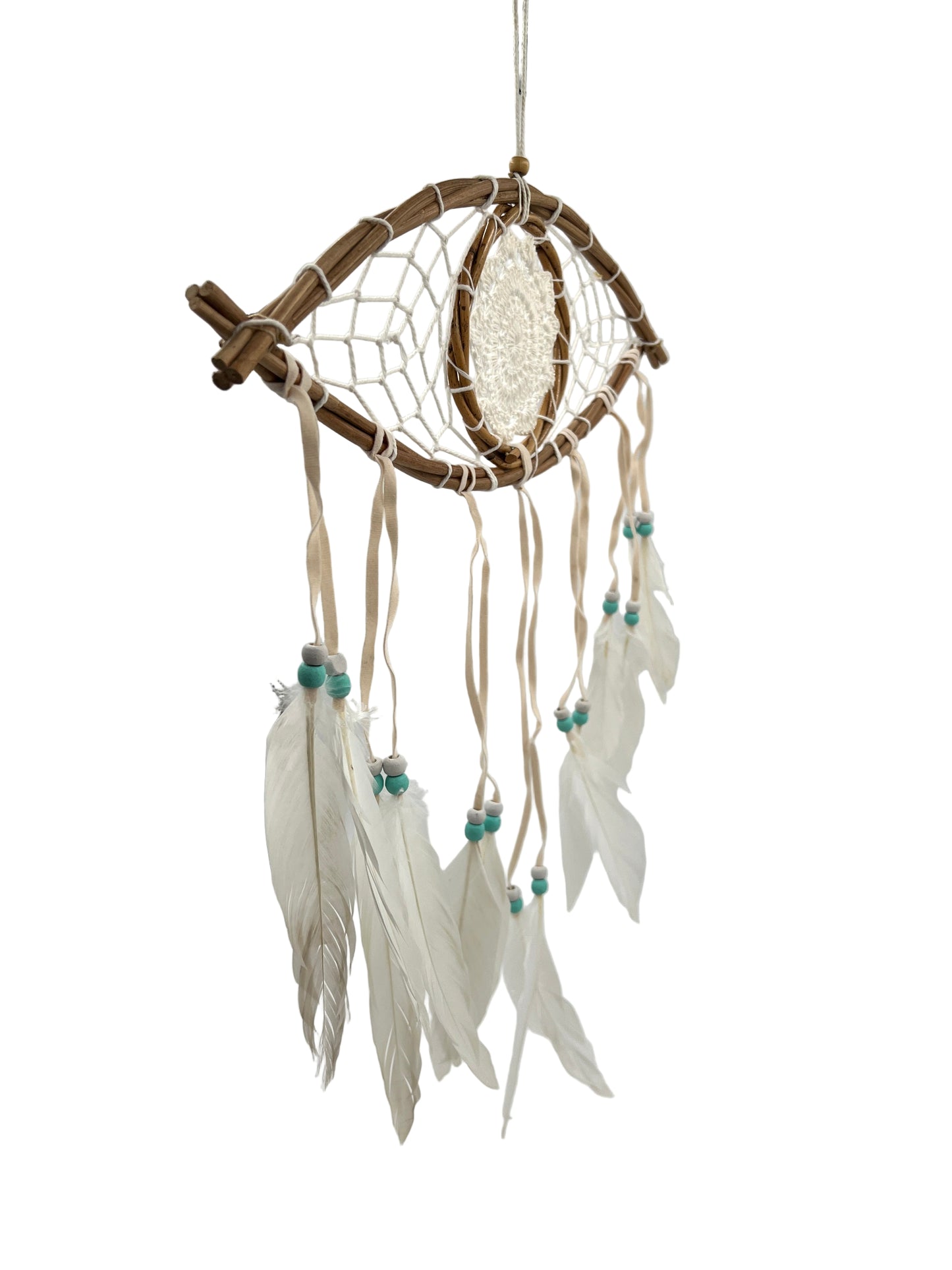 Evil Eye Feather Dream Catcher