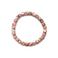 Rhodochrosite Tube Stretchy Bracelets