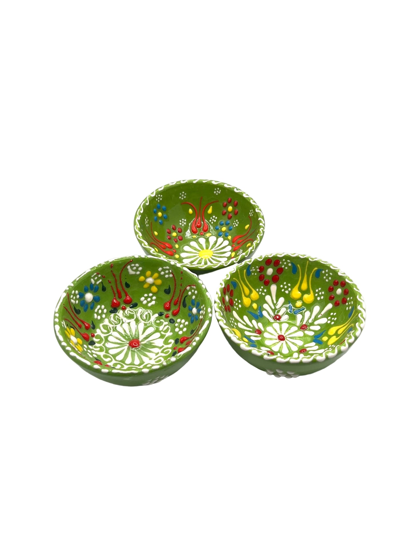 Floral Turkish Ceramic Bowls