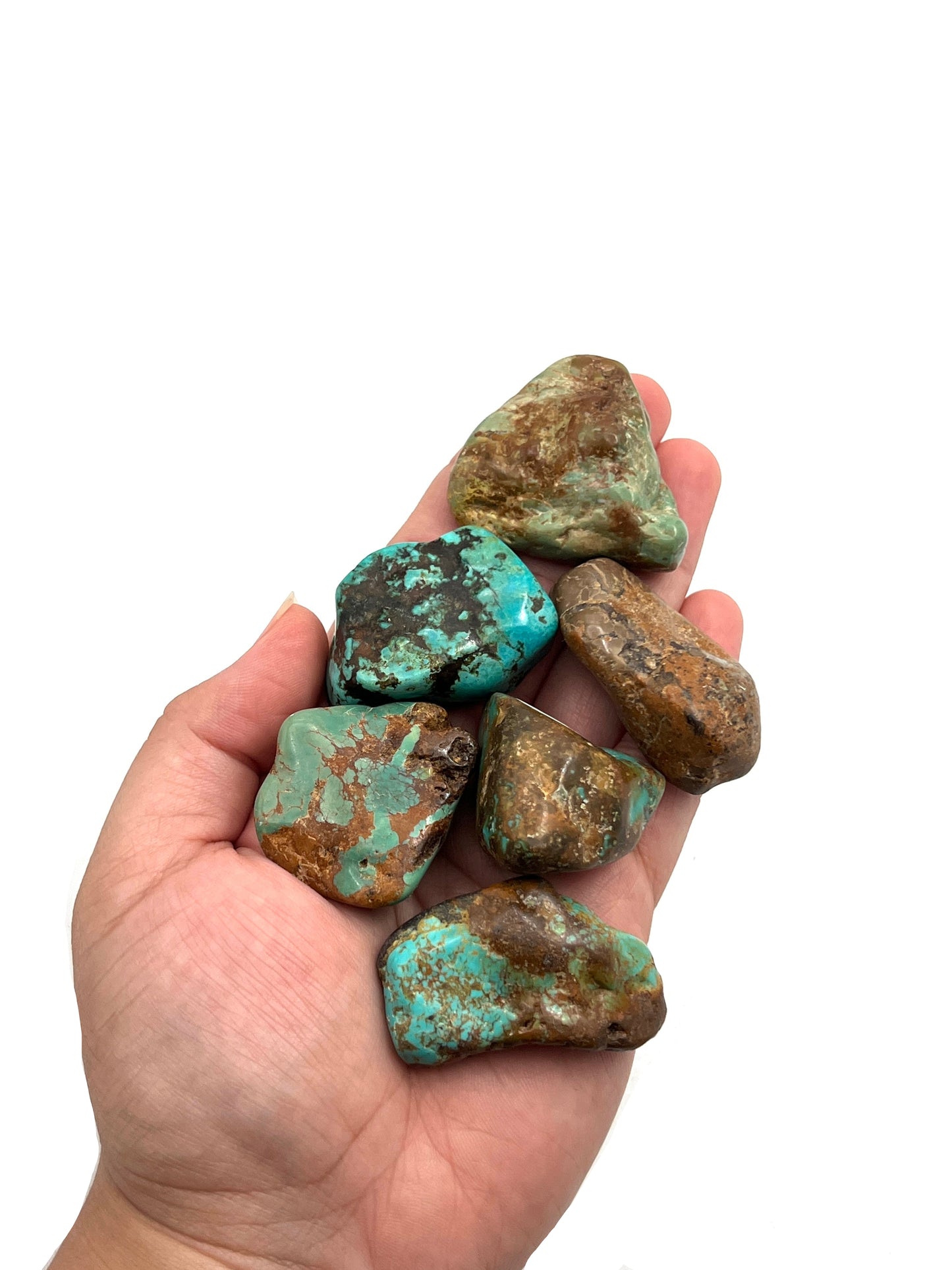 Chinese Turquoise Tumbles