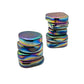 Magnetic Rainbow Hematite Coins