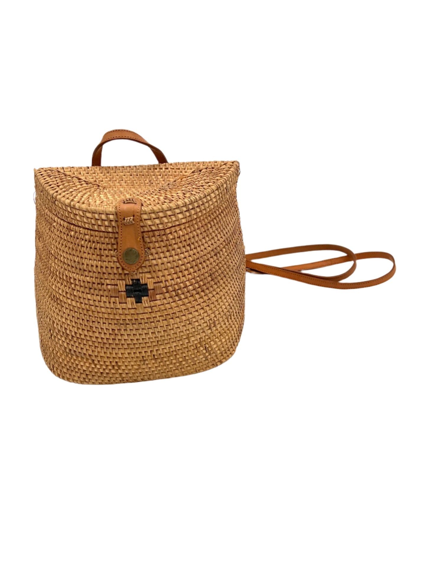 Hand Woven Ada Grass Basket Backpack