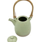 Ceramic Speckled Tea Pot Set