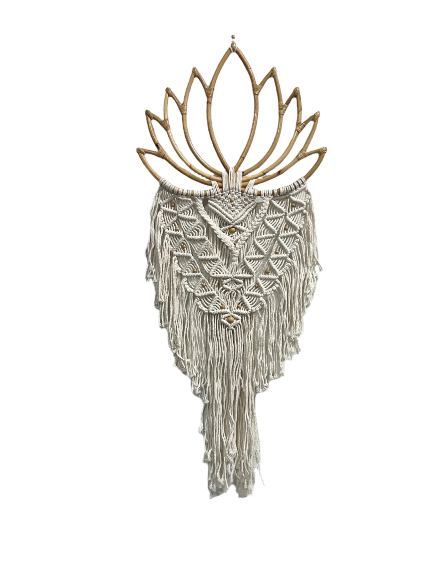 Lotus Macramé Dream Catcher