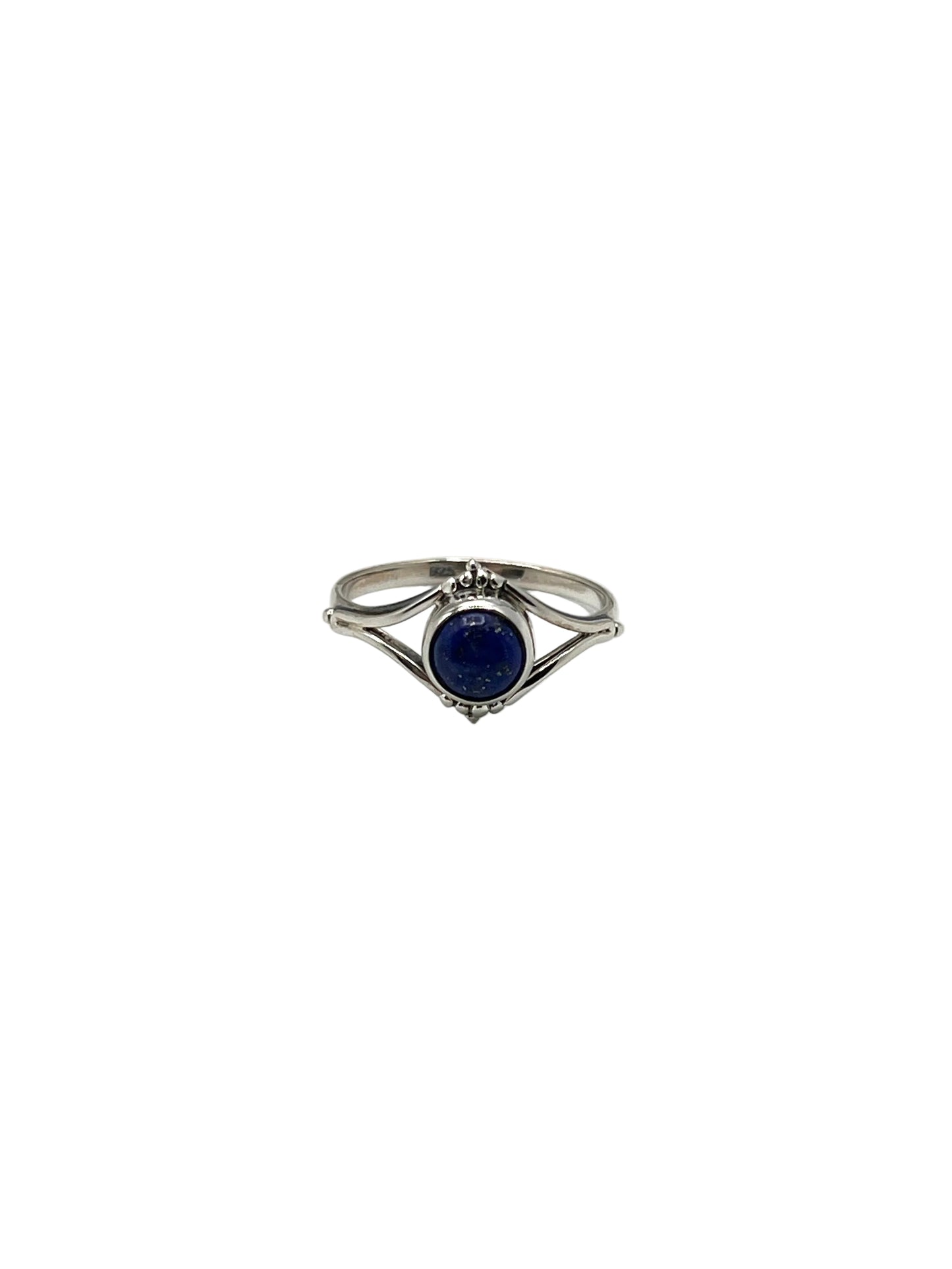 Round Gemstone Beaded Rings