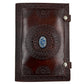 Camel Leather Gemstone Journal | Mandala | 10" x 7" x 1/2"