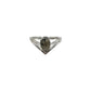 Crown Teardrop Labradorite Ring
