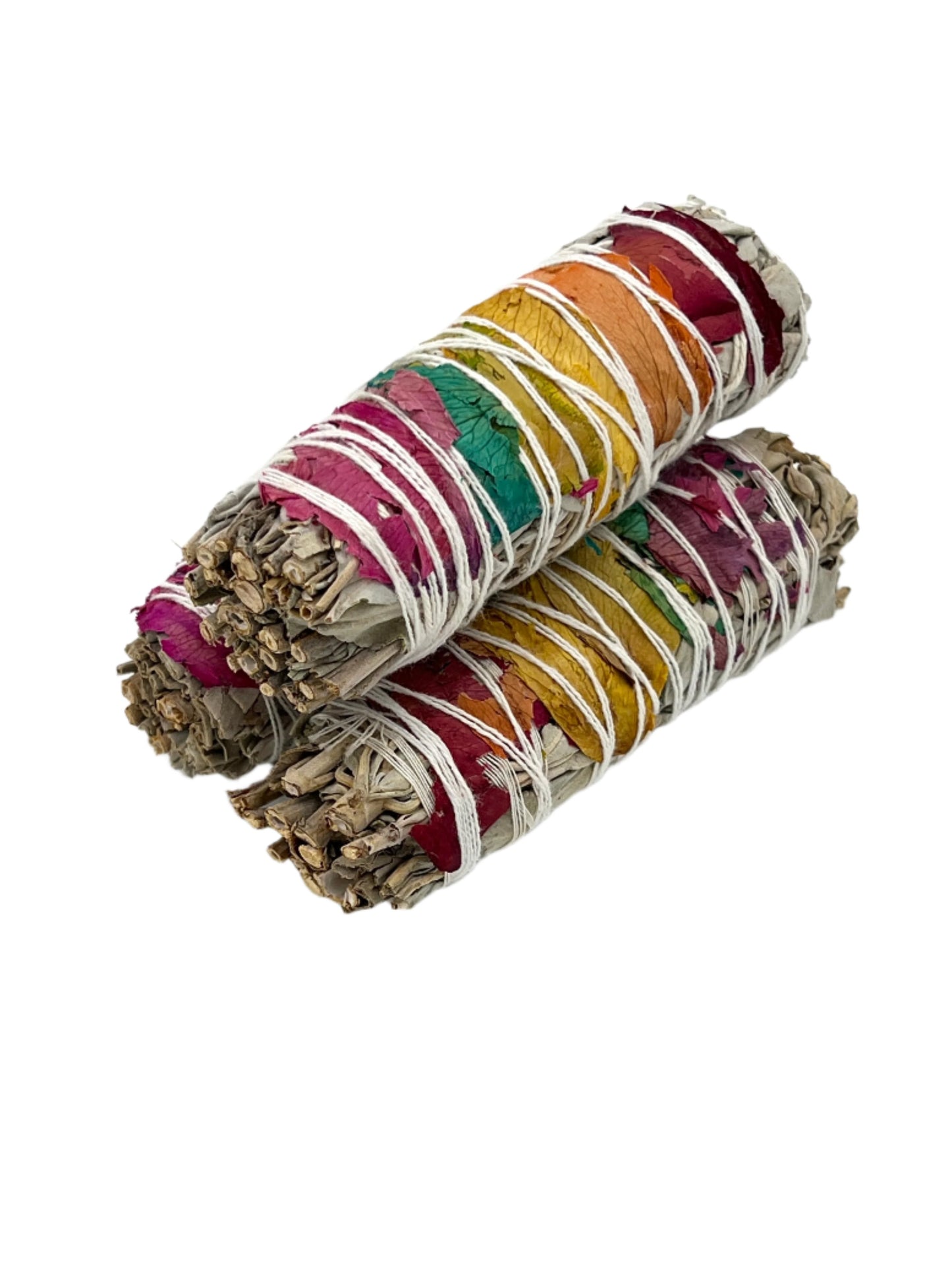 4" Chakra Rose Sage Bundle