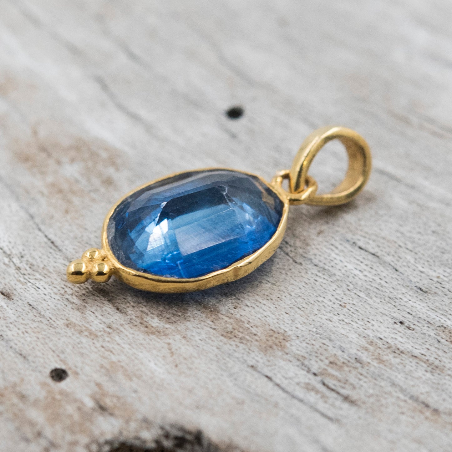 14 Karat Gold | Kyanite Pendant Collection