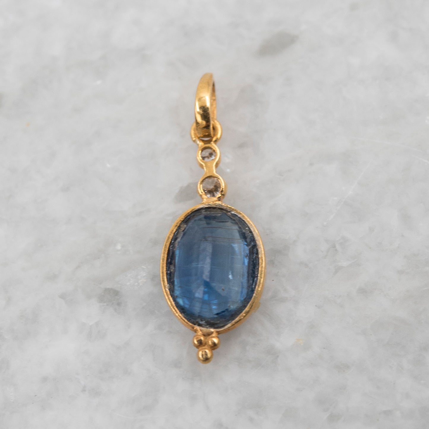 14 Karat Gold | Kyanite Pendant Collection