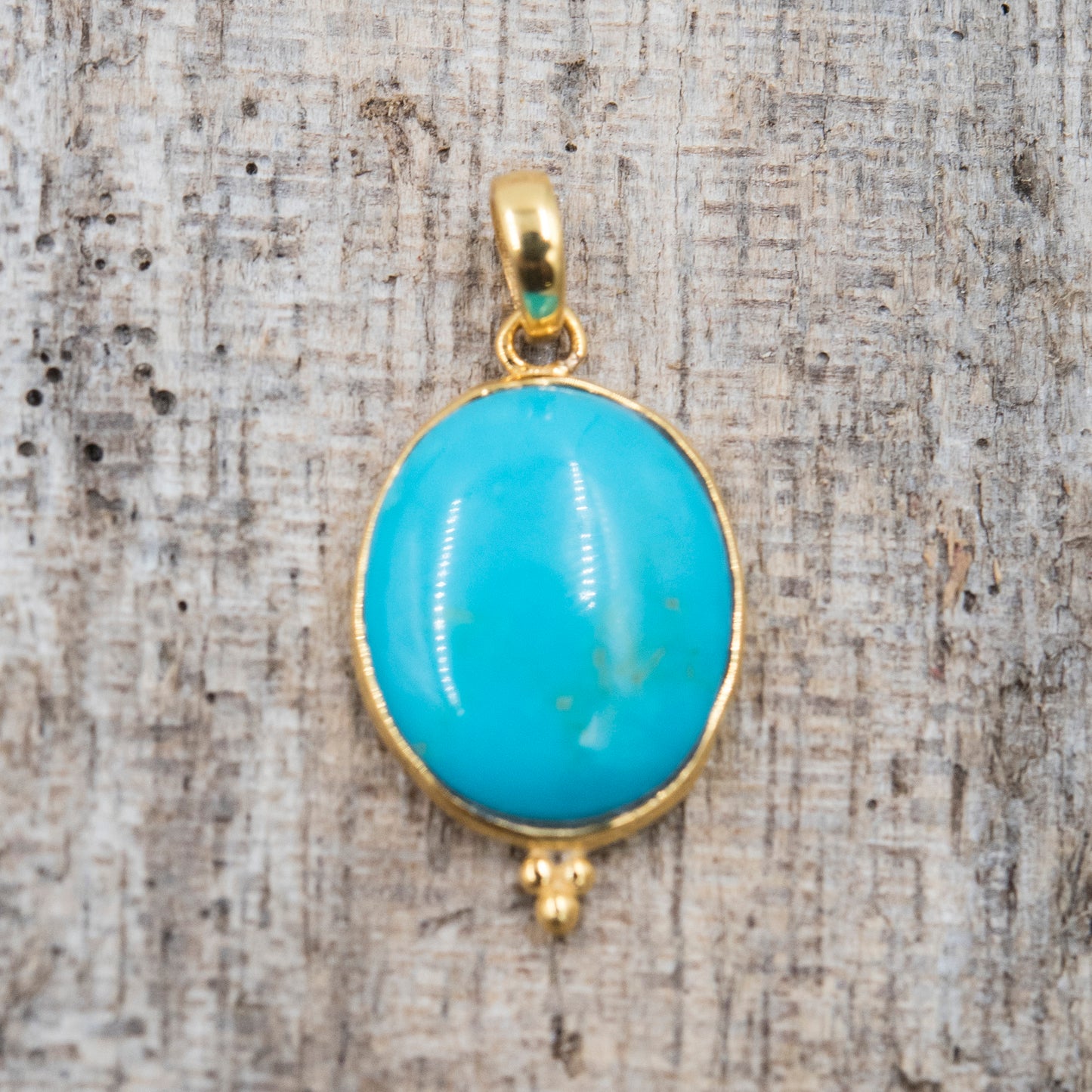 14 Karat Gold | Arizona Turquoise Pendant Collection