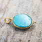 14 Karat Gold | Arizona Turquoise Pendant Collection