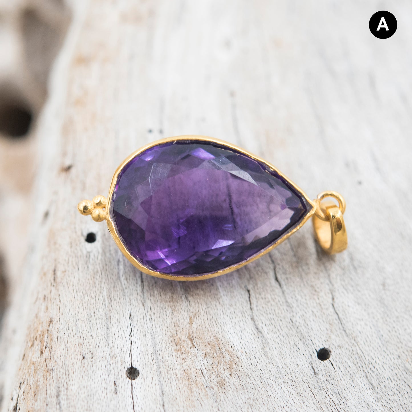 14 Karat Gold | Amethyst Pendant Collection