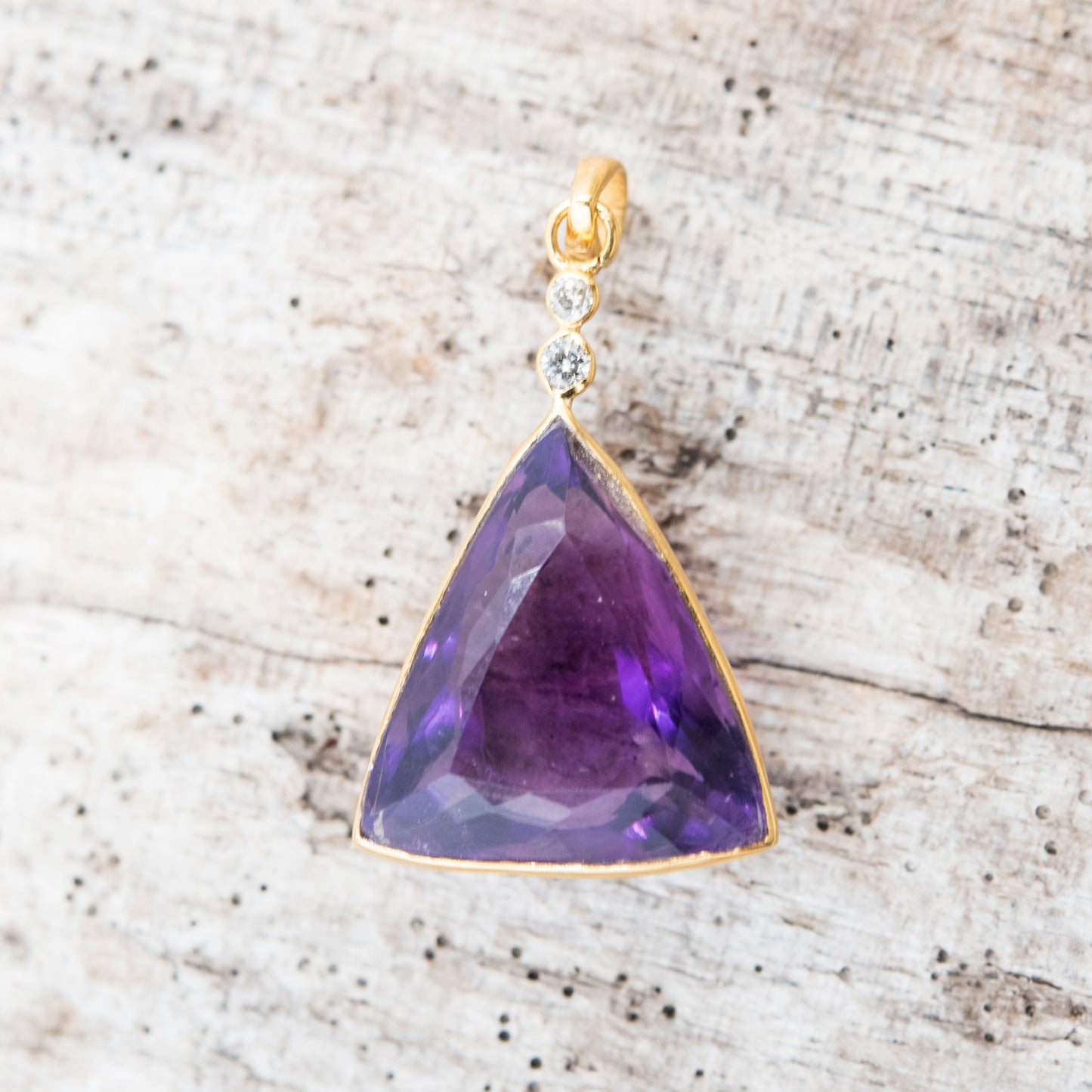 14 Karat Gold | Amethyst Pendant Collection