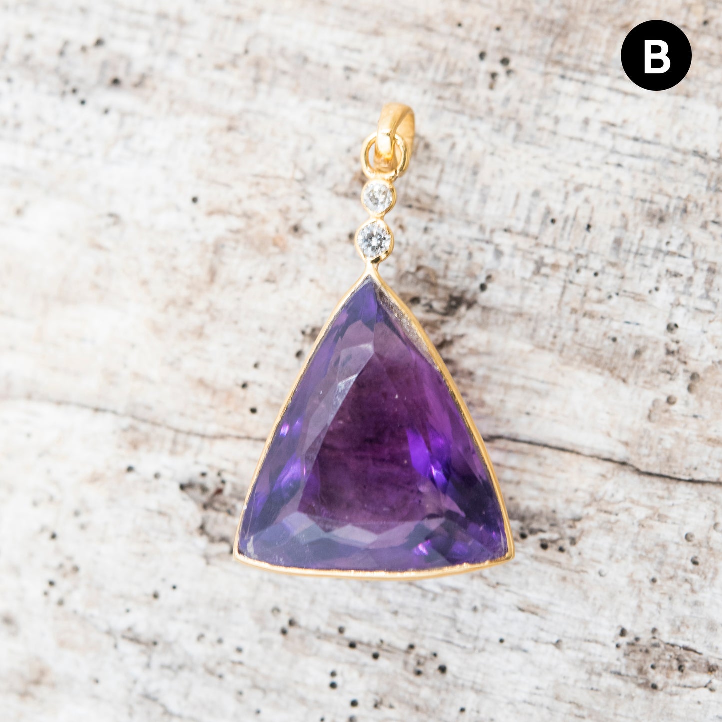 14 Karat Gold | Amethyst Pendant Collection