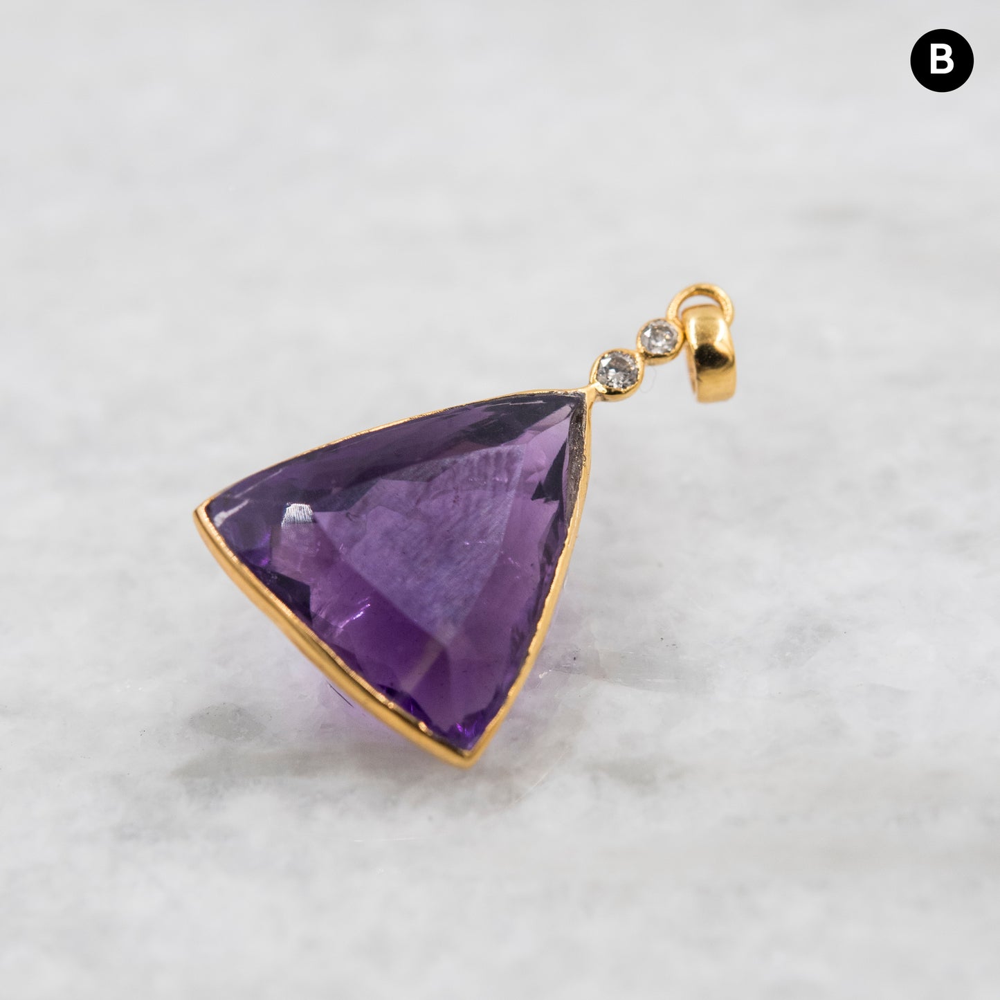14 Karat Gold | Amethyst Pendant Collection