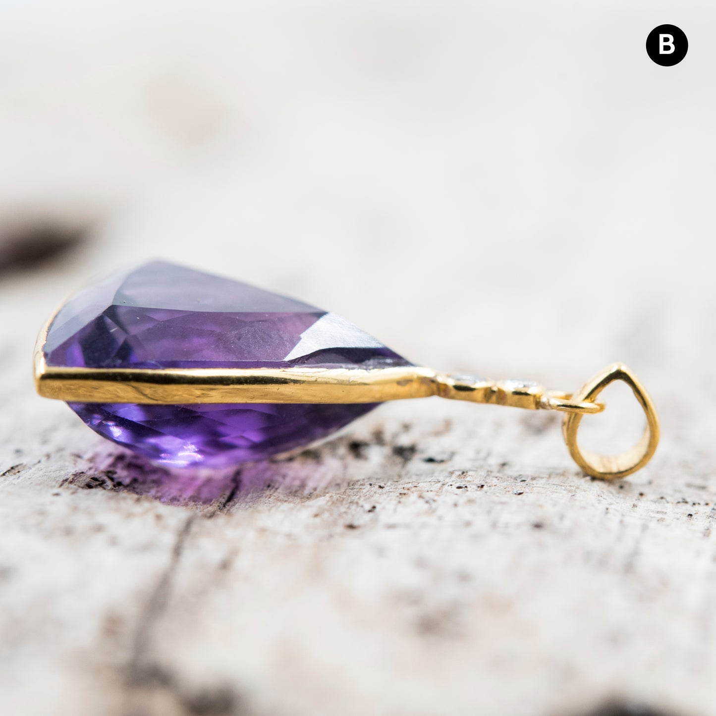 14 Karat Gold | Amethyst Pendant Collection