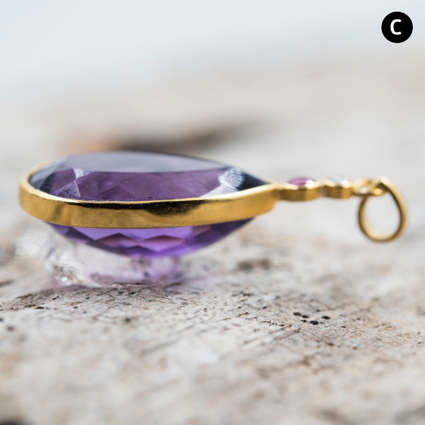 14 Karat Gold | Amethyst Pendant Collection