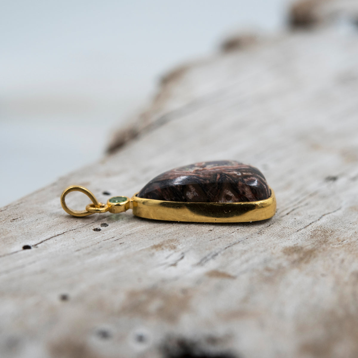 14 Karat Gold | Mexican Fire Opal Pendant Collection
