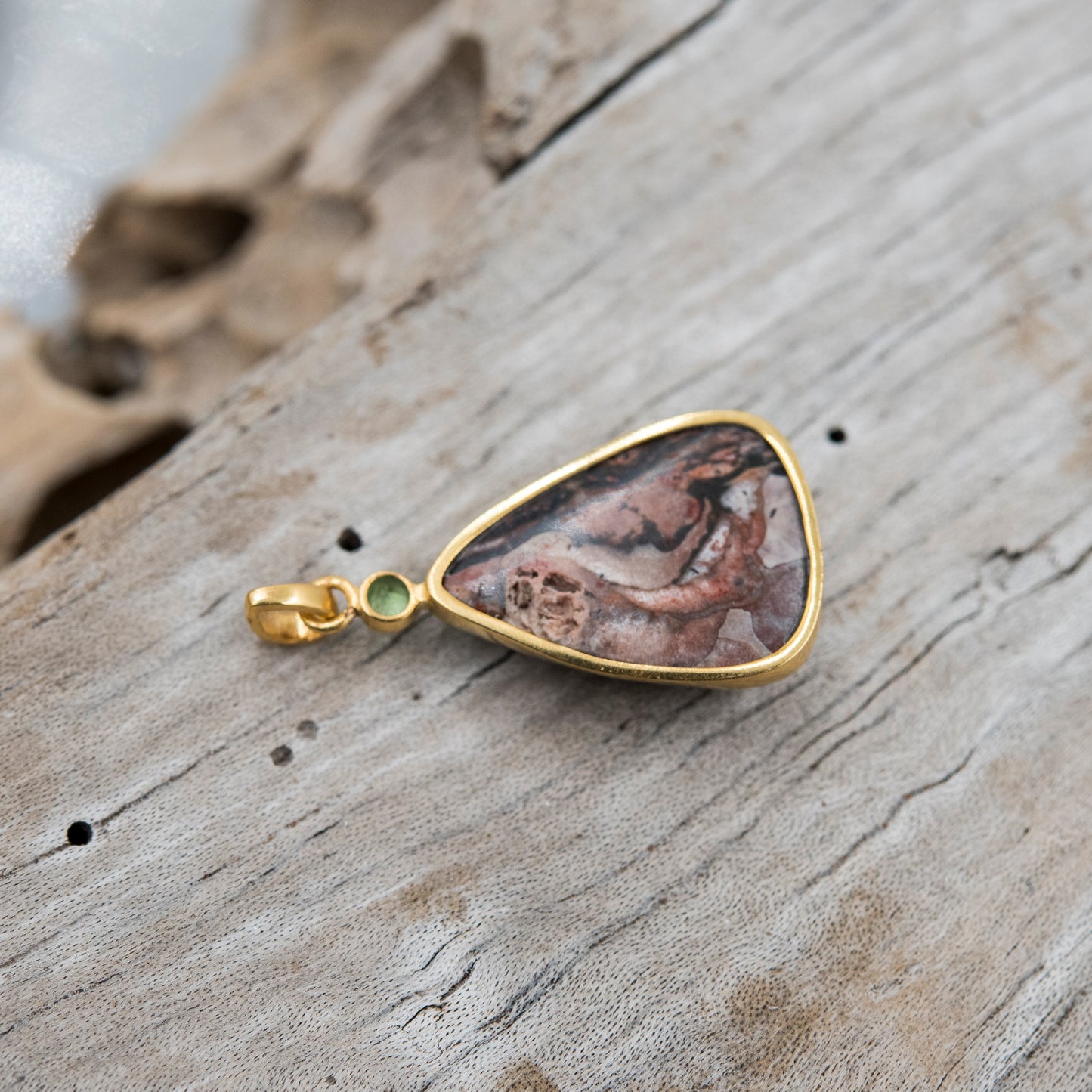 14 Karat Gold | Mexican Fire Opal Pendant Collection
