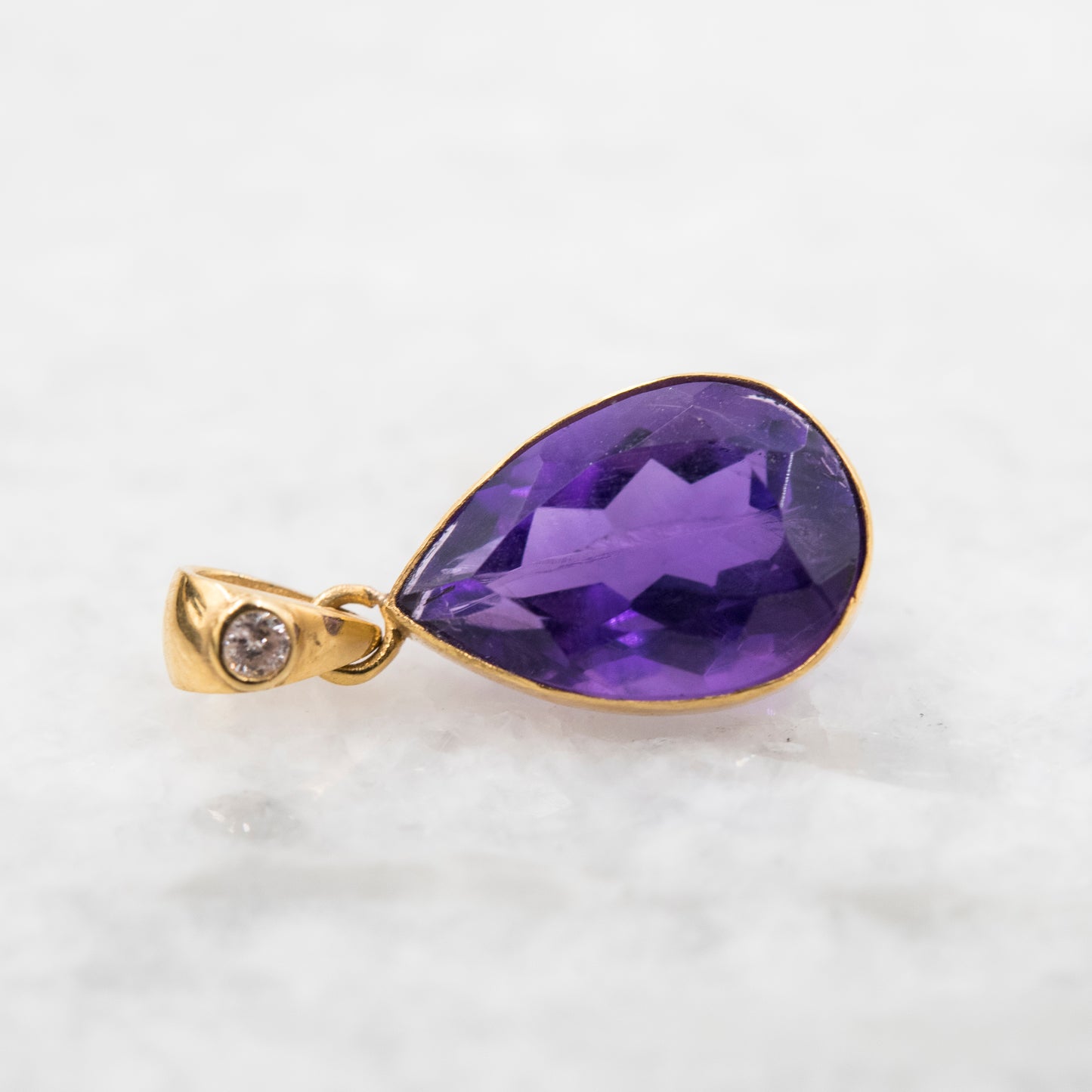 14 Karat Gold | Amethyst Pendant Collection