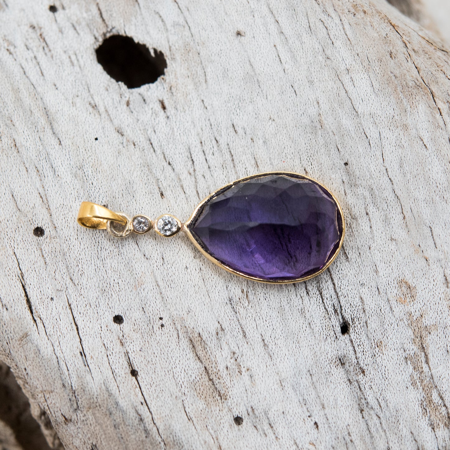 14 Karat Gold | Amethyst Pendant Collection